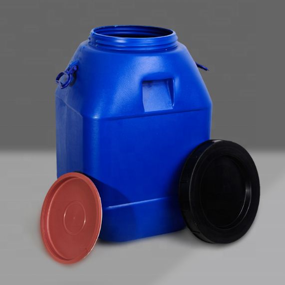 60 L Plastic Blue Open Top Barrel Keg/Plastics30L 120L 200 Litre 48 Gallon Plastic Drum Barrel