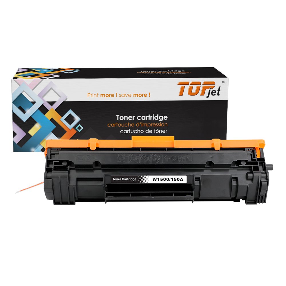 Topjet W1500A 150A Compatible Black Cartucho de Toner Cartridge With Chip For HP M110we M111a M111w M141a M141w Laser Printer