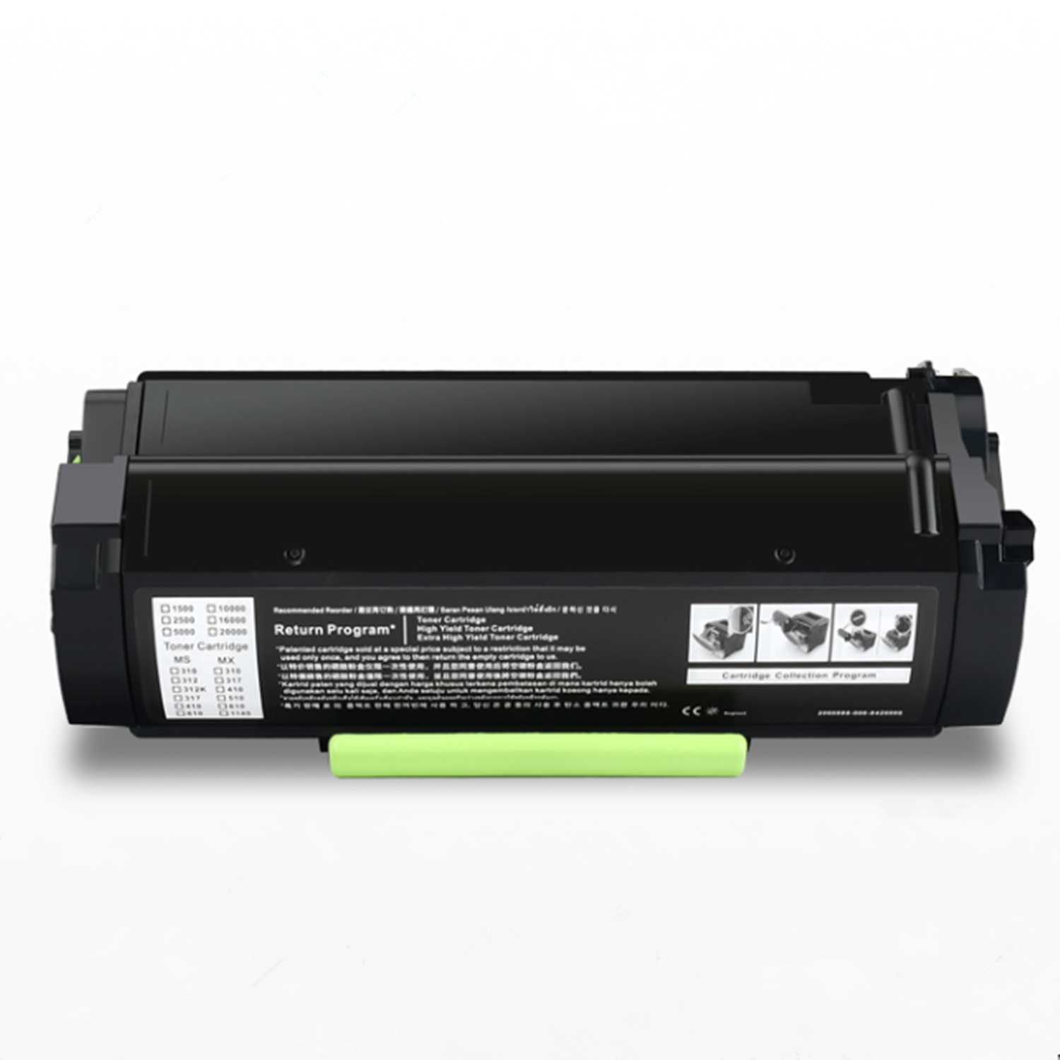 HITEK High quality Compatible Lexmark 24B6213 Black Laser Toner Cartridge For XM1140 M1140 1140 Printer