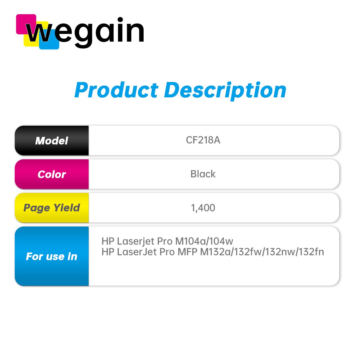 CF219A CF219 219A 19A 18A Compatible Drum Unit Cartridge for HP Laserjet Pro M102a/102w printer cartridge cf219 toner cartridge
