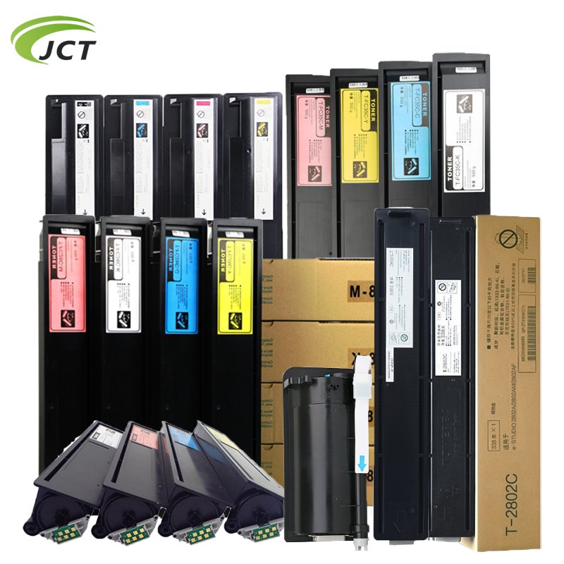 JCT Compatible for Toshiba toners Refill toner drum unit copier toner cartridge