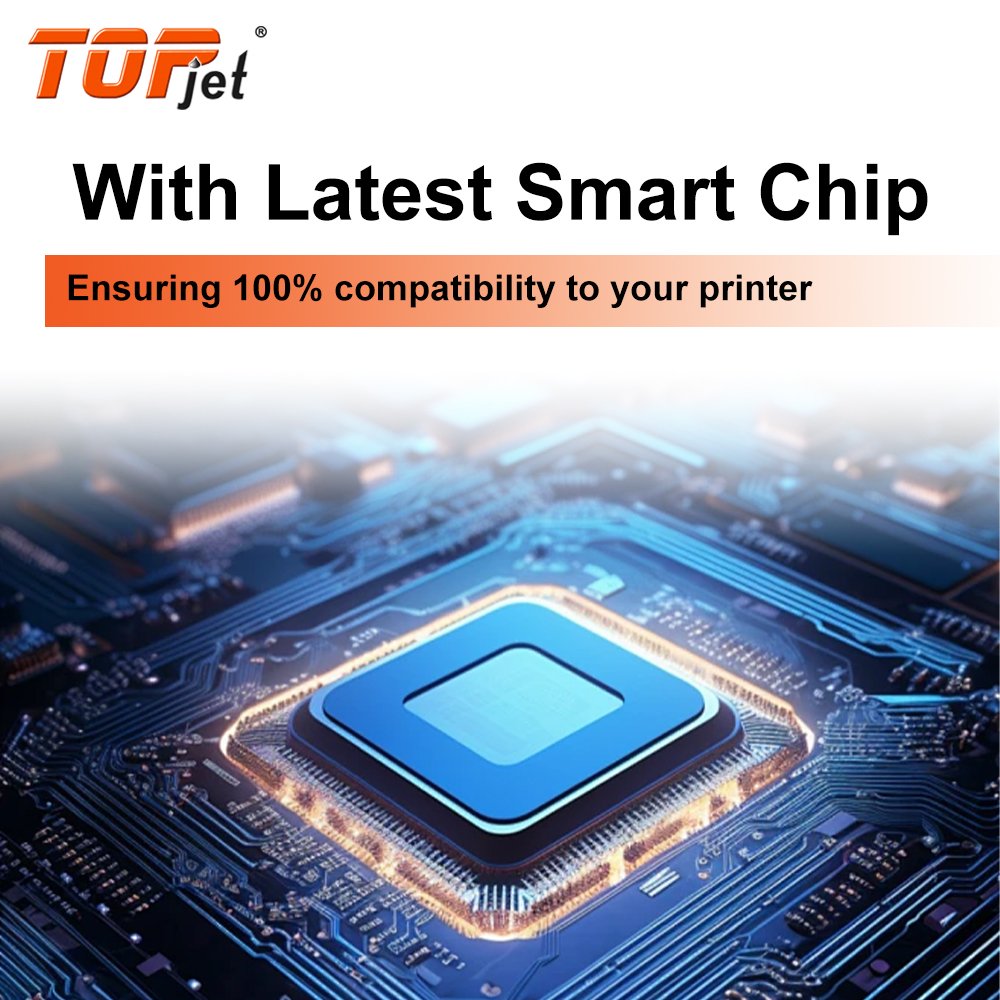 Topjet W2000A W2001A W2002A W2003A 658A Compatible Color Toner Cartridge for HP Color LaserJet M751dn 751n Laser Printer