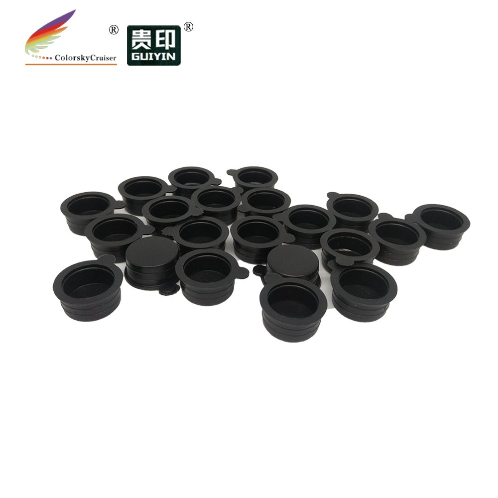 (ACC-CAP14) 14mm diameter plastic toner cartridge hopper cap cover for samsung for brother for HP for canon for dell 100pcs/lot