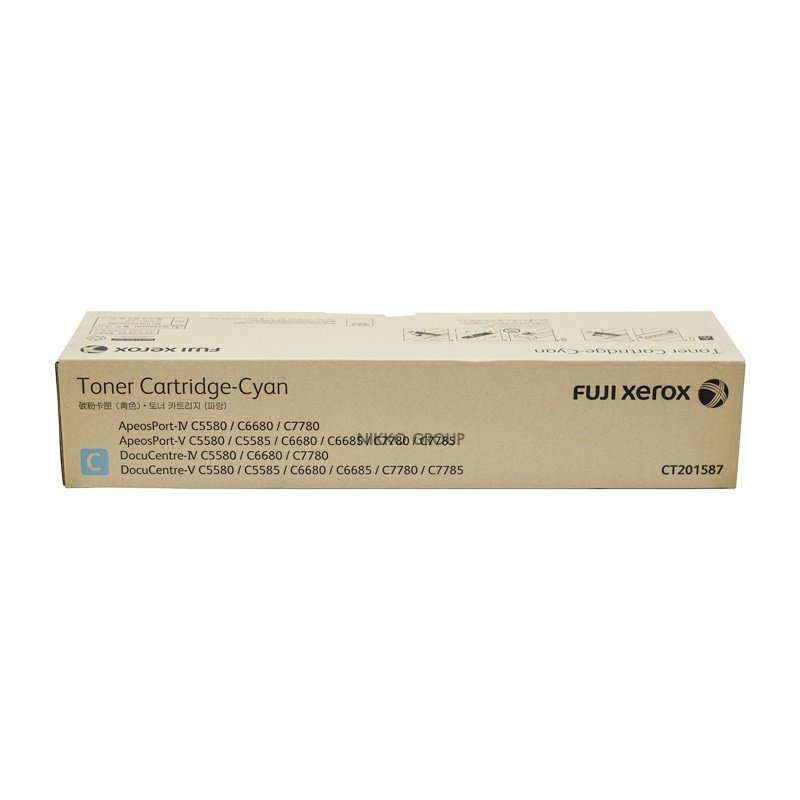 Original ApeosPort-IV C5580 6680 7780 Toner Cartridges Black Cyan Magenta Yellow CT201586 CT201587 CT201588 CT201589