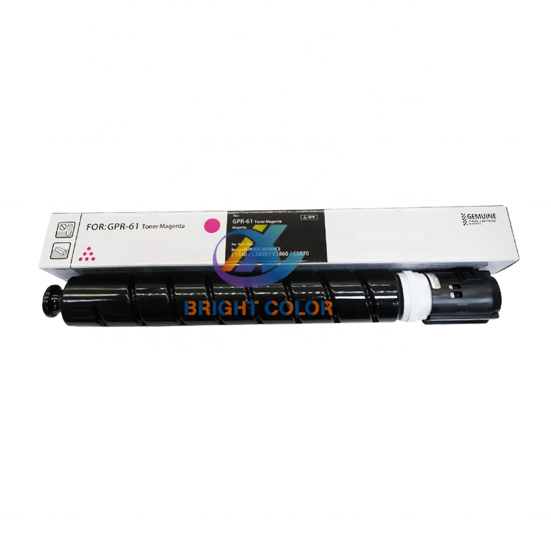 High Capacity High Quality Color Toner Cartridge Full Cartridge NPG83 GPR61 CEXV58 For Canon IR ADV DXC5840 5850 Spare Parts