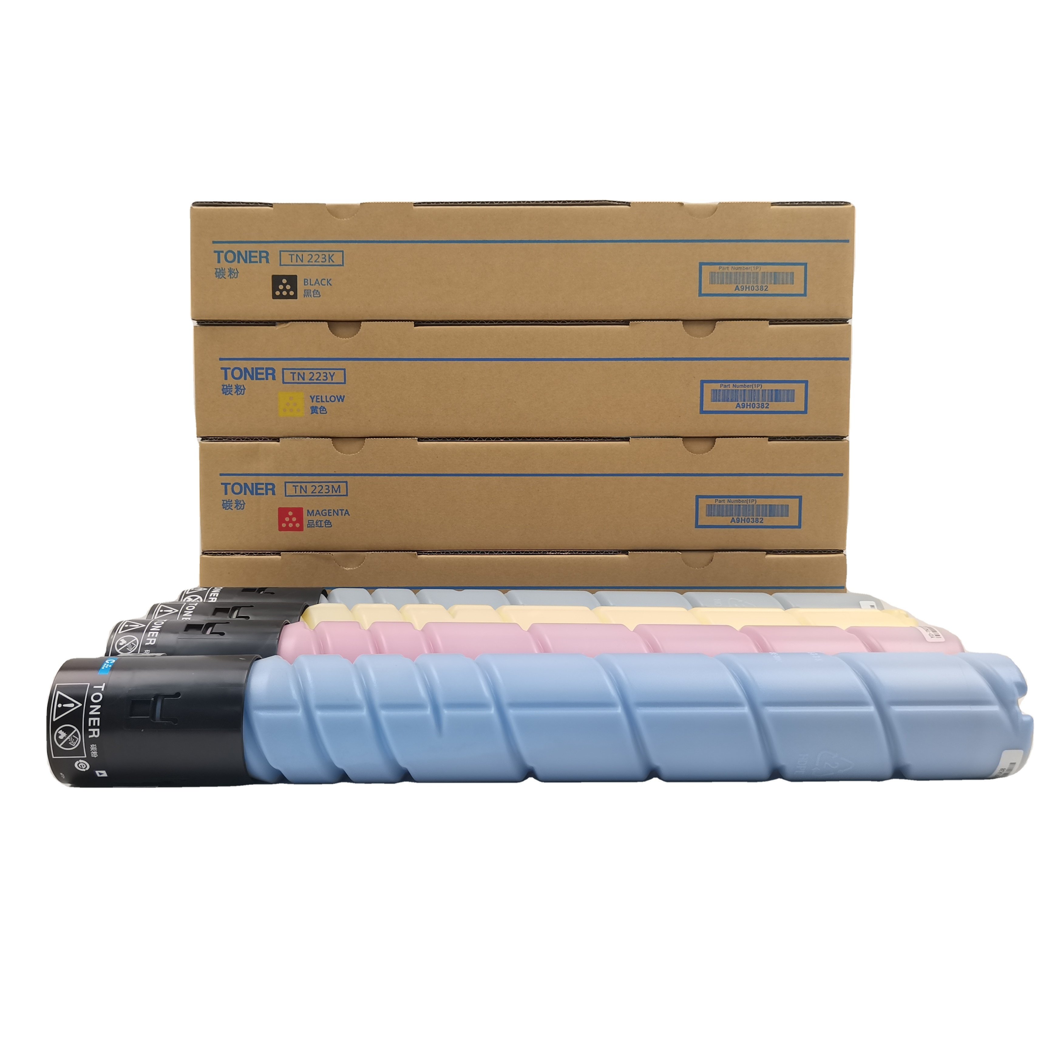 Compatible TN223L Toner Cartridge For Konica Minolta Bizhub C226 C266 Copier Color Toner Cartridge