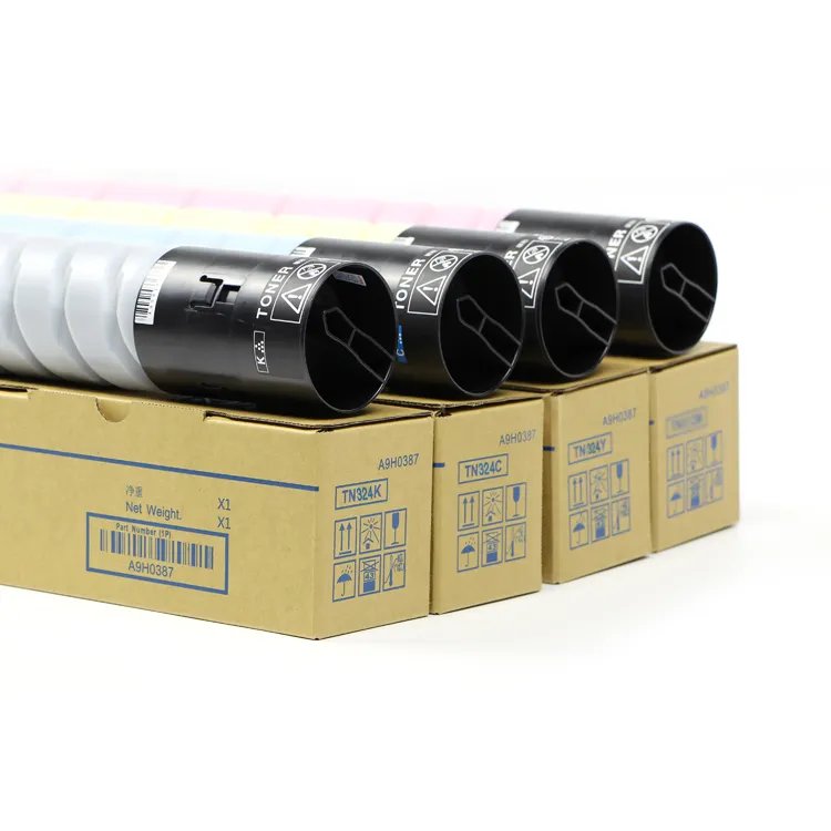 Compatible Toner Unit TN324 For Konica Minolta BIZHUB C258 C308 C368 C458 Generic Copier Toner Cartridges