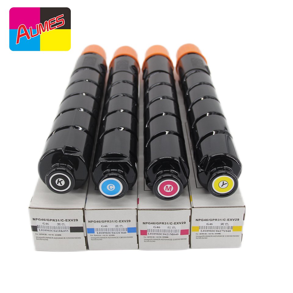 Factory Wholesale for Canon NPG46 GPR31 EXV29 C-EXV 29 toner cartridge for CANON IR AC C5030 C5035 C5235 C5240 copier toner