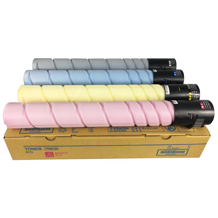 Factory Wholesale TN220 TN-220 for Konica Minolta bizhub-C221/C221S/C281/C7128 used Copier Toner Cartridge