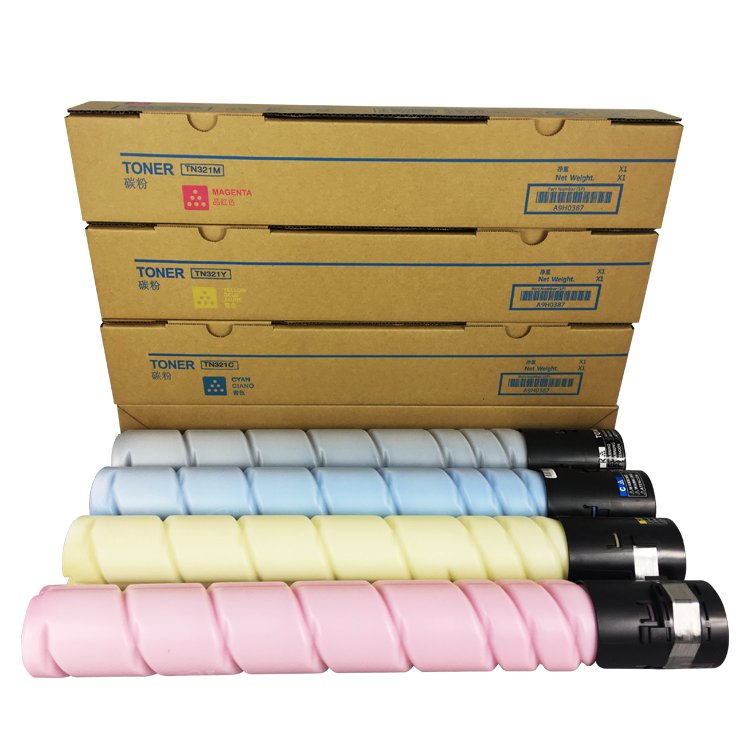 Factory Wholesale TN220 TN-220 for Konica Minolta bizhub-C221/C221S/C281/C7128 used Copier Toner Cartridge
