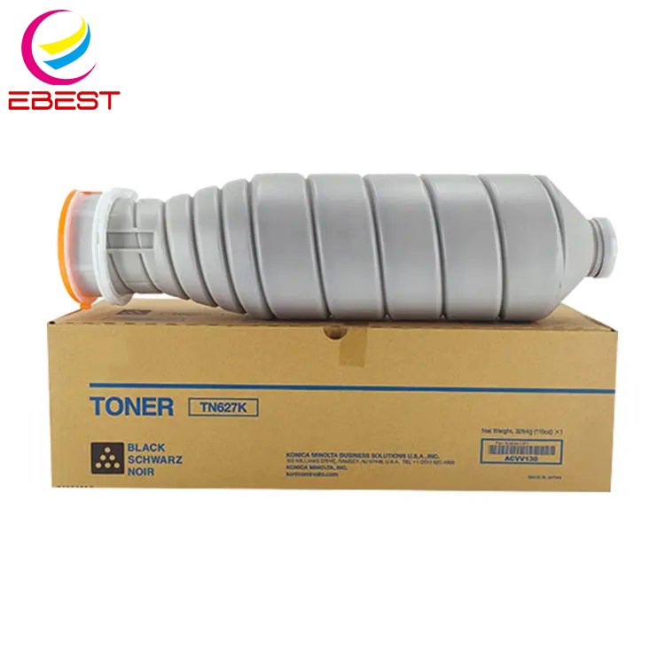EBEST Original TN627 Toner Cartridge for Konica Minolta Bizhub C12000 C14000 Copier Printer