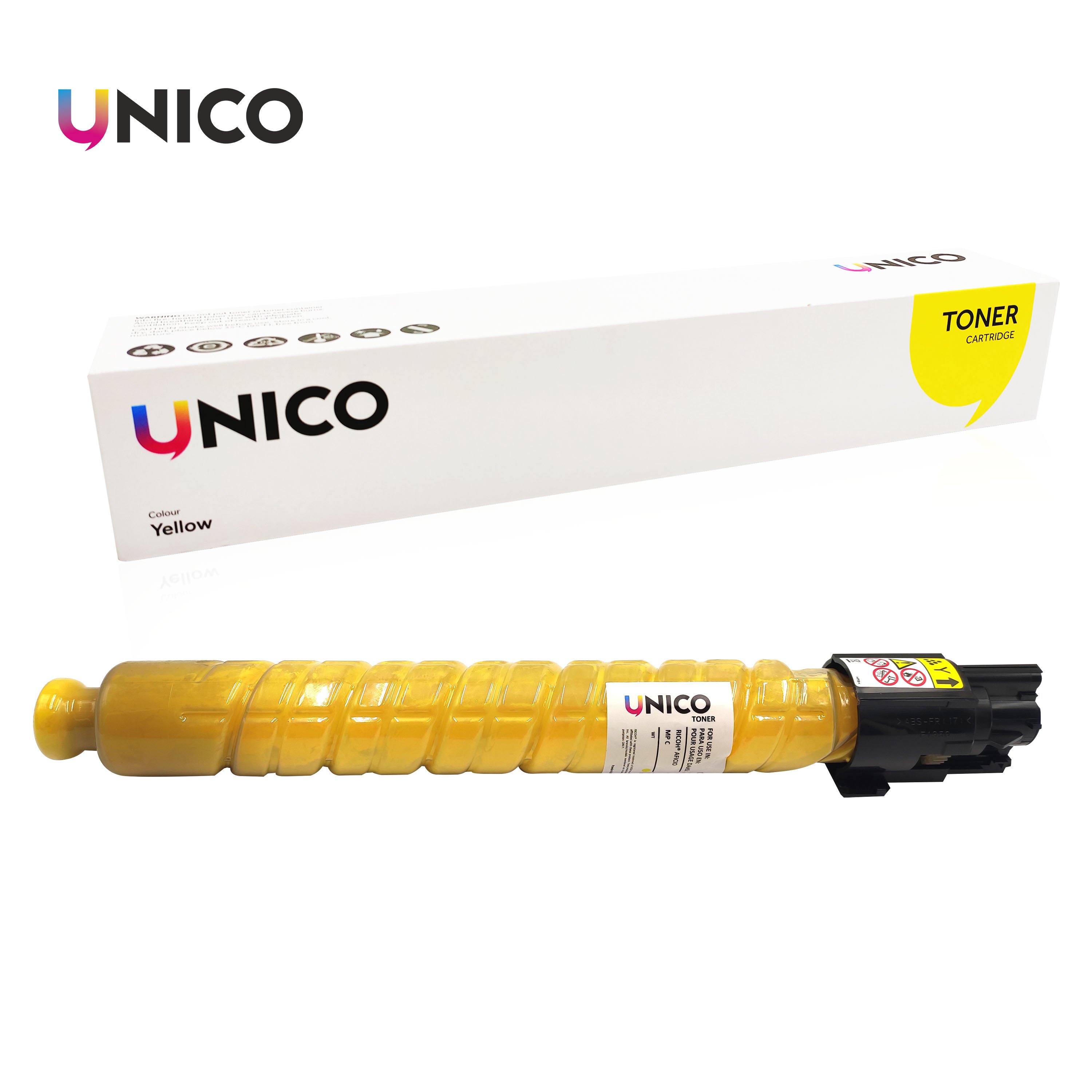 UNICO Factory wholesale Compatible copier toner cartridge for Ricoh MPC306/406SP/307/407 color toner refill
