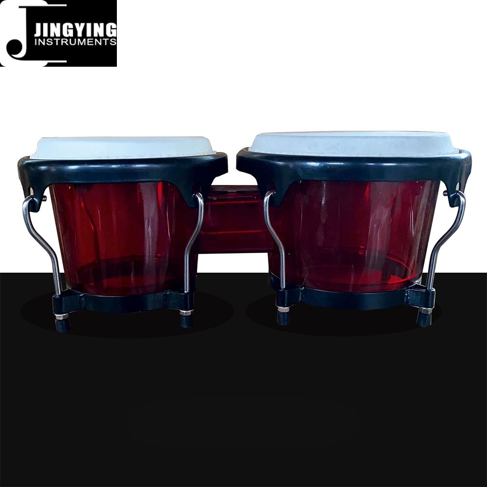 2024 Jingying Music Latin Drums Series,Wholesale BOGOHC06&07 6&7 inch Synthetic Drum Cavity Bongo Drums