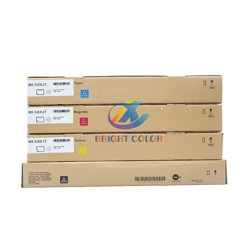Factory Price Hot Selling MX51 Copier Color Toner Cartridge Compatible For Sharp MX4110N 4111 4112 4140 4141 5110 5111 5140 5141