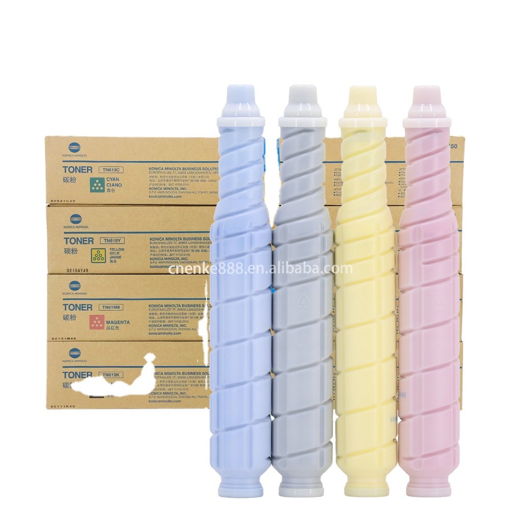 Original Konica Minolta TN619Toner Cartridge A3VX180 A3VX280 A3VX380 A3VX480 Bizhub C1060 c1070 C2070 c3070 c4070 TN 619