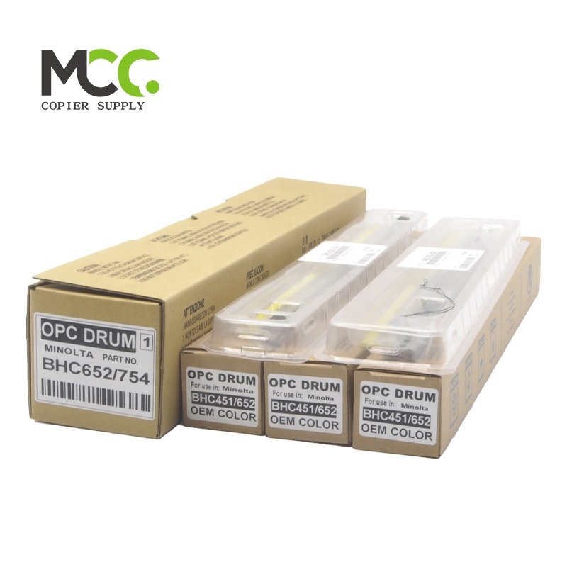 CMY OEM Color OPC Drum for Konica Minolta Bizhub C451 C452 C550 C552 C650 C652 C654 C754 C659 C759 Durable Long Life