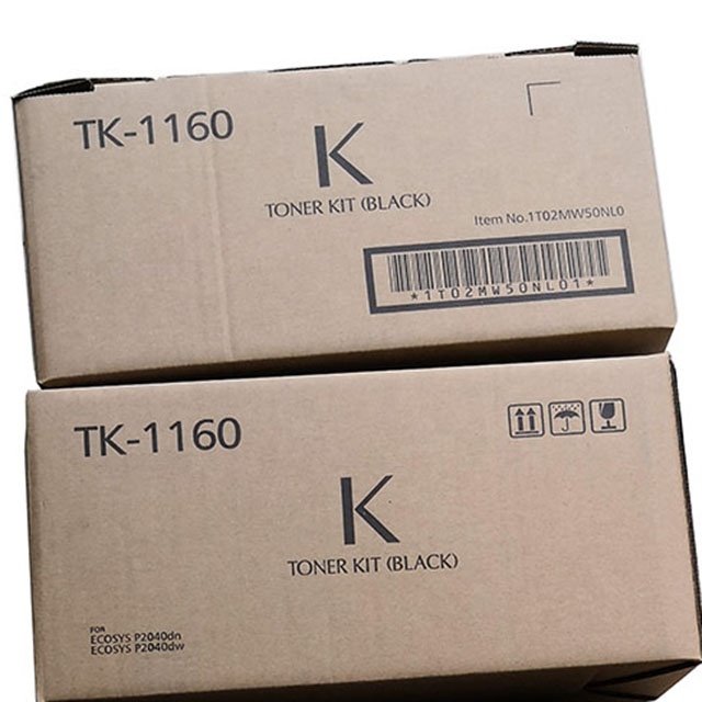 TK-1160 import laser black toner cartridges printer parts for kyocera ECOSYS P2040dn P2040dw