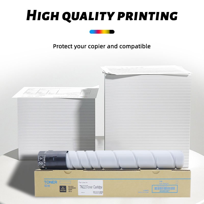 TN223 224 High capacity Toner Cartridges for Konica Minolta Compatible Bizhub C226 256 266 7222 7226