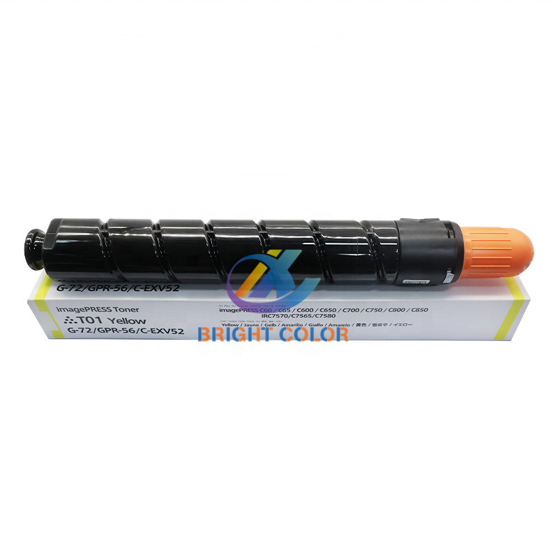 Good Quality GPR56 CEXV52 Popular Color Toner Cartridge Compatible For Canon IR ADV C7565 7570 7580 DX C7765 7770 7780 Copier