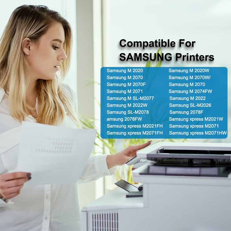 Compatible Toner Cartridge Replacement for Samsung MLT-D111S MLT111S D111S 111S 111L for Samsung M2020, M2020W SL-M2070W