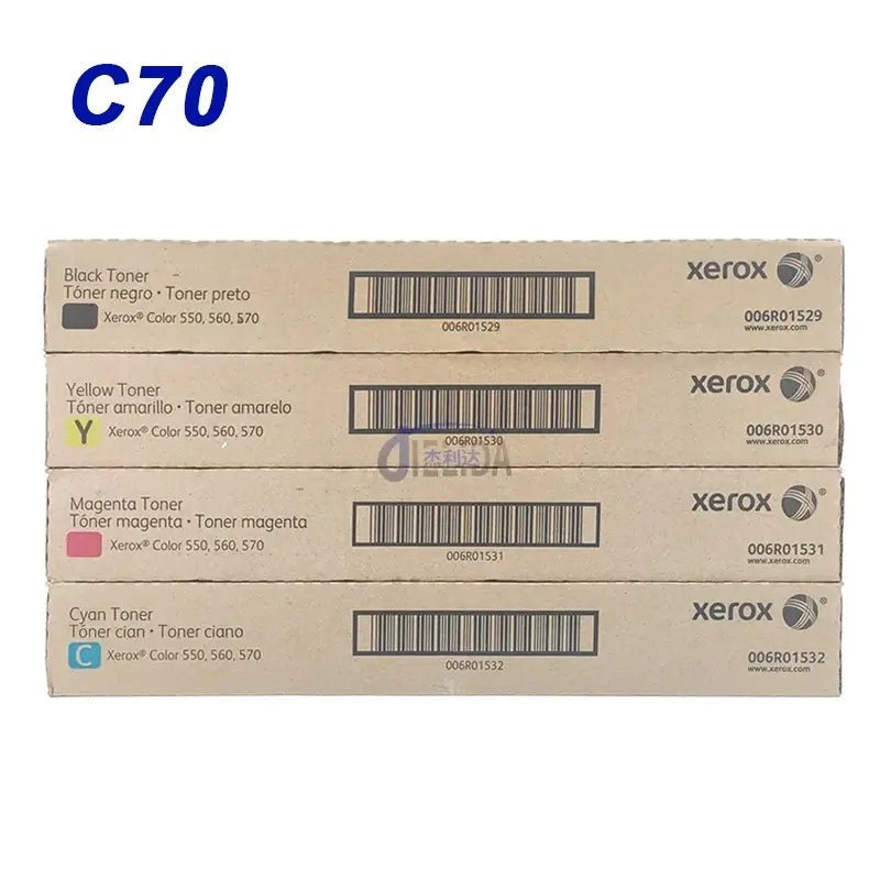 March expo Original 560 550 C60 C70 70 60 for Xerox c560 C550 Toner Cartridge Drum unit OPC color toner powder for printer