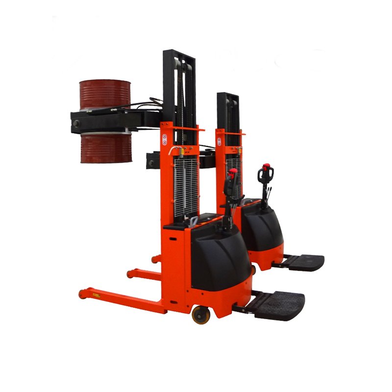 Amity Hydraulic Vertical Lift Drum Handling Stacker Truck Forklift Hot Sale For drums