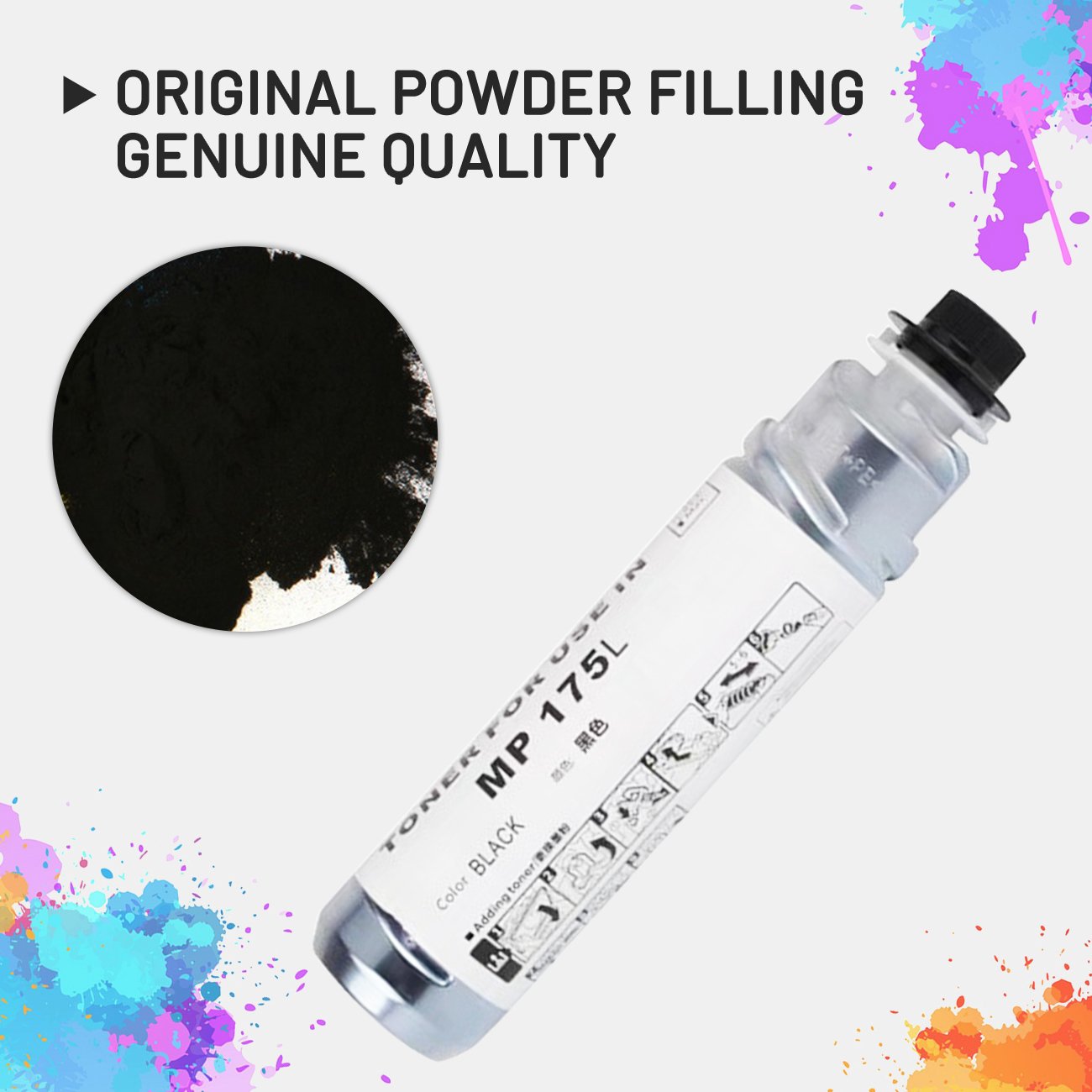 Genuine Compatible Ricoh 1270D Toner Replace For Ricoh Aficio 1515 1515MF MP161 171 201 MP175L Copier Toner Cartridge