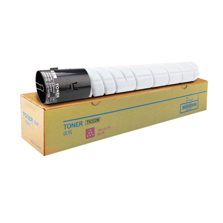 Factory Wholesale Compatible KONICA MINOLTA TN-322 toner cartridge for BIZHUB 224E 284E 364E used TN322 Toner Cartridge