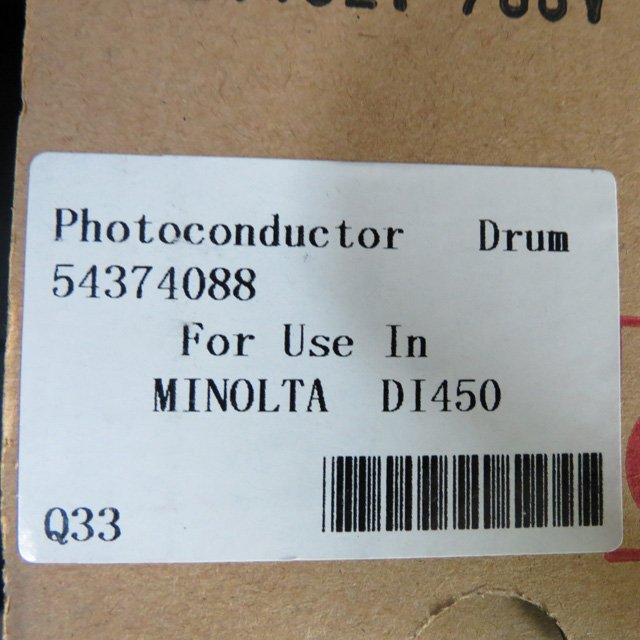 OPC DRUM for Konica Minolta DI450 DI470 DI550 Made in Japan 4002-0291-01 4002029101