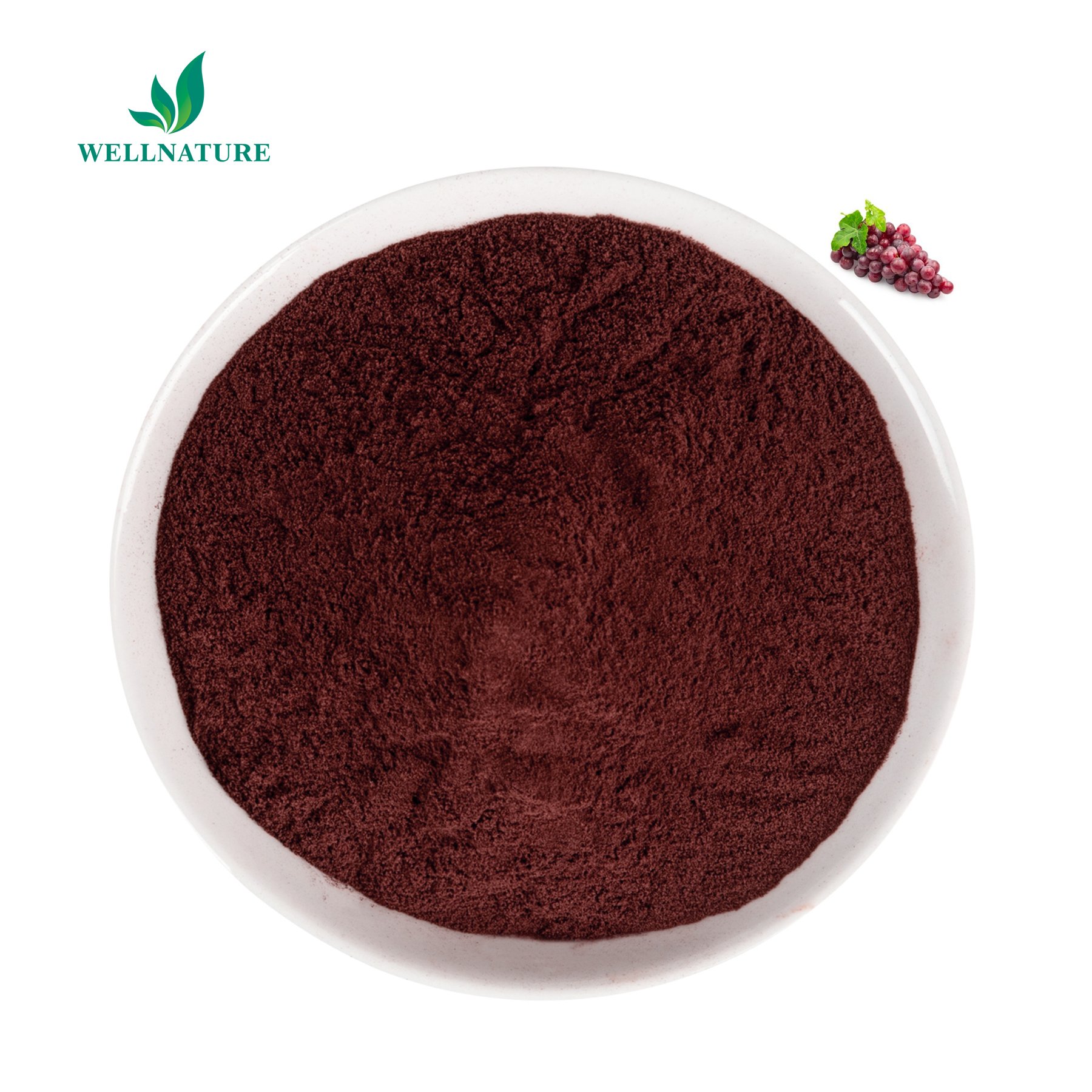 Water Solubility polyphenol Grape Peel Extract Grape Skin Extract