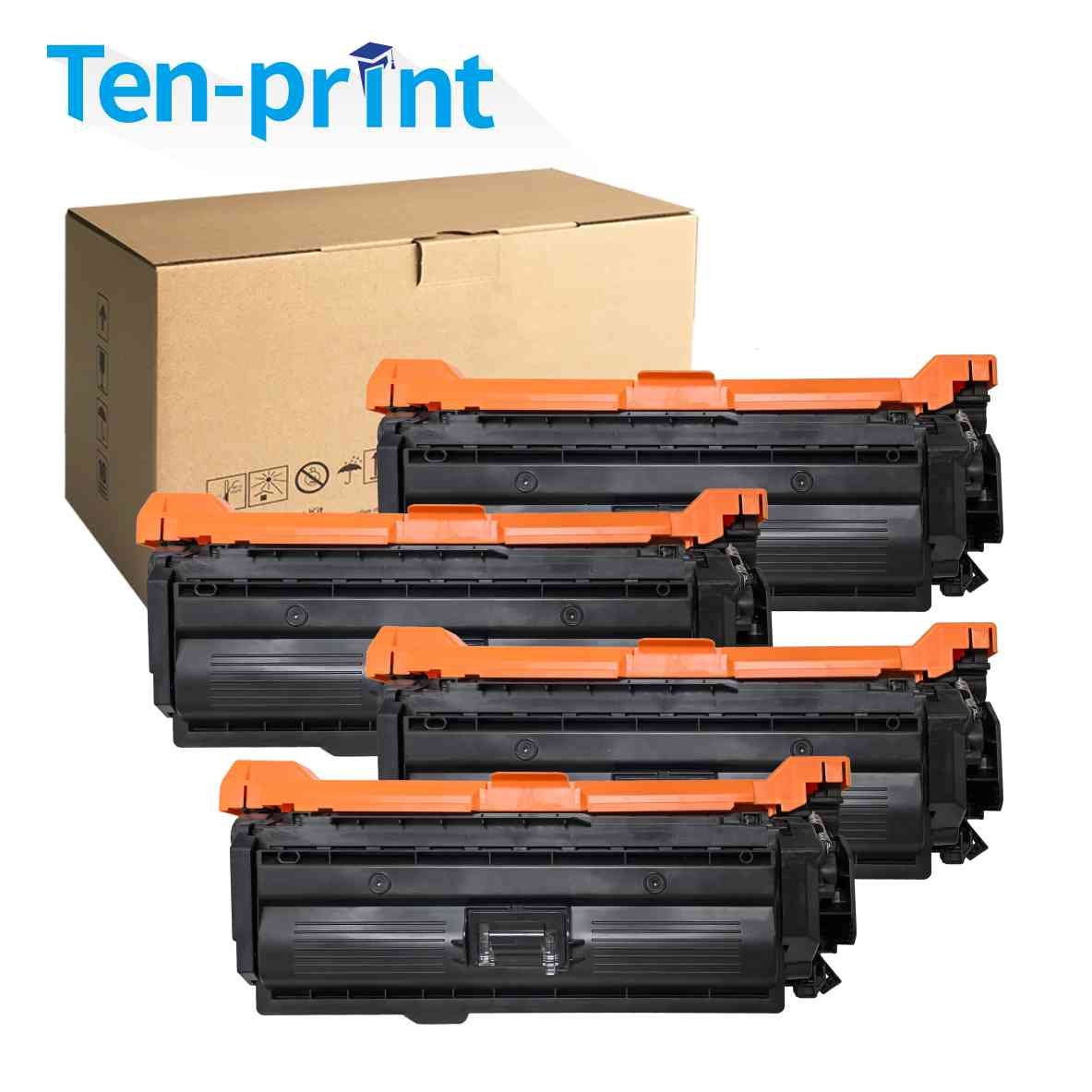 Ten-print Compatible CF320A/652A /CF321A/CF322A/CF323A/653A Toner Cartridge For HP Series Printer