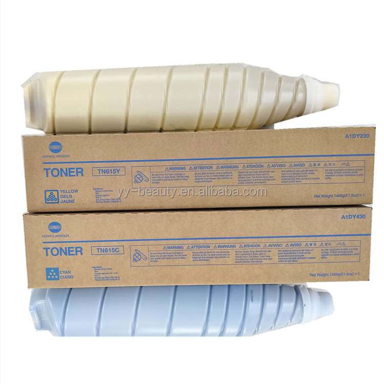 Original Toner Cartridge TN615 For Color Copier Konica Minolta BIZHUB C8000 Toner