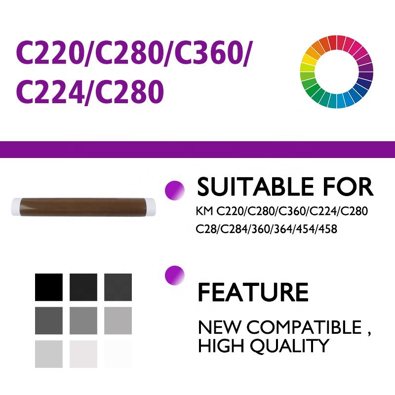Premium Quality fuser film for Konica Minolta Bizhub C220 C280 C360 C224 C280 C28 C284 360 364 454 458