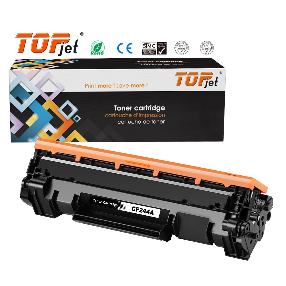 Topjet Factory Premium CF244A 44A 244A CF244 Black Toner Cartridge Compatible For Hp Laserjet pro M15 M15A M15W MFP M28 Printer