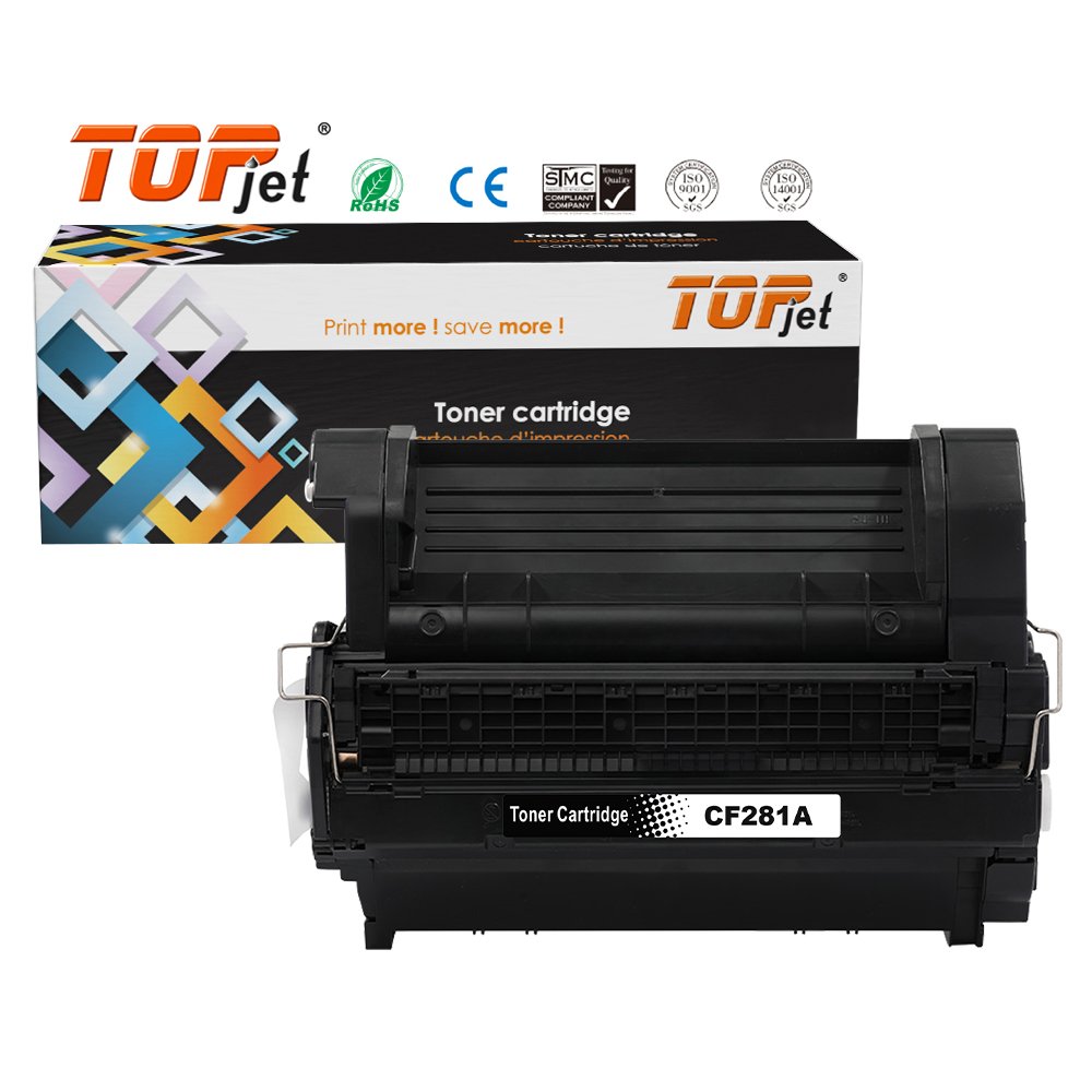 Topjet CF281A CF281 281A 81A Premium Laser Toner Cartridge Compatible For HP laserjet M630 604n 604dn M605n M605X Printer