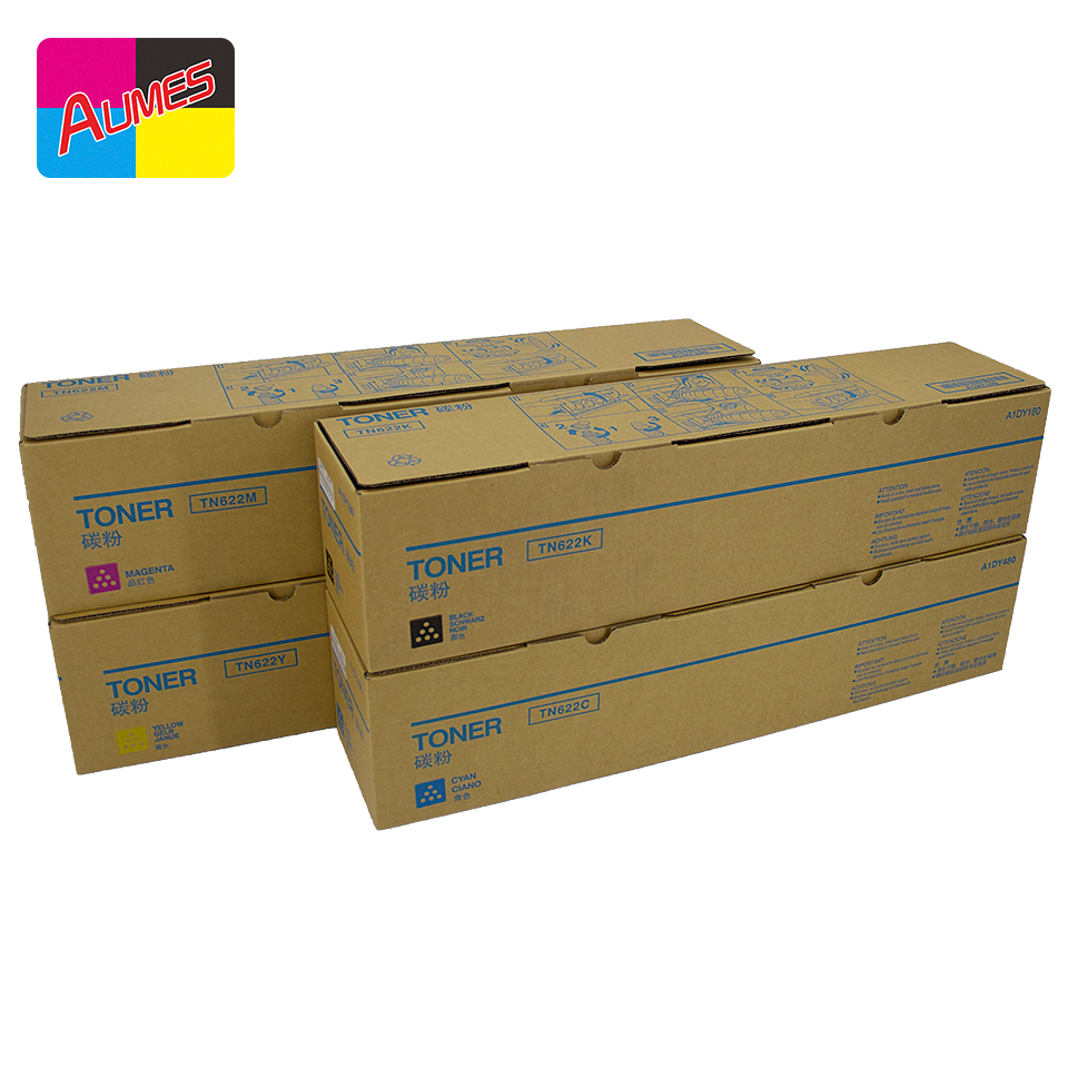 TN-622 TN622 original for konica color toner cartridges for Bizhub press C1080 C1100 C6085 C6100 copier toner cartridge