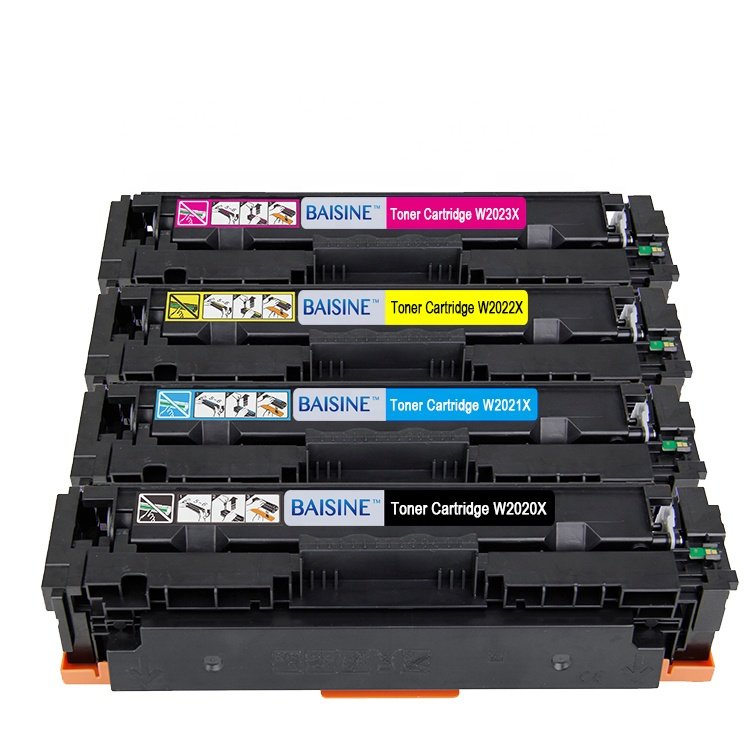Hot Sale Baisine Compatible for HP Color LaserJet Pro MFP M479fdn M479fdw M454dw Toner Cartridge 414X Compatible Toner Cartridge
