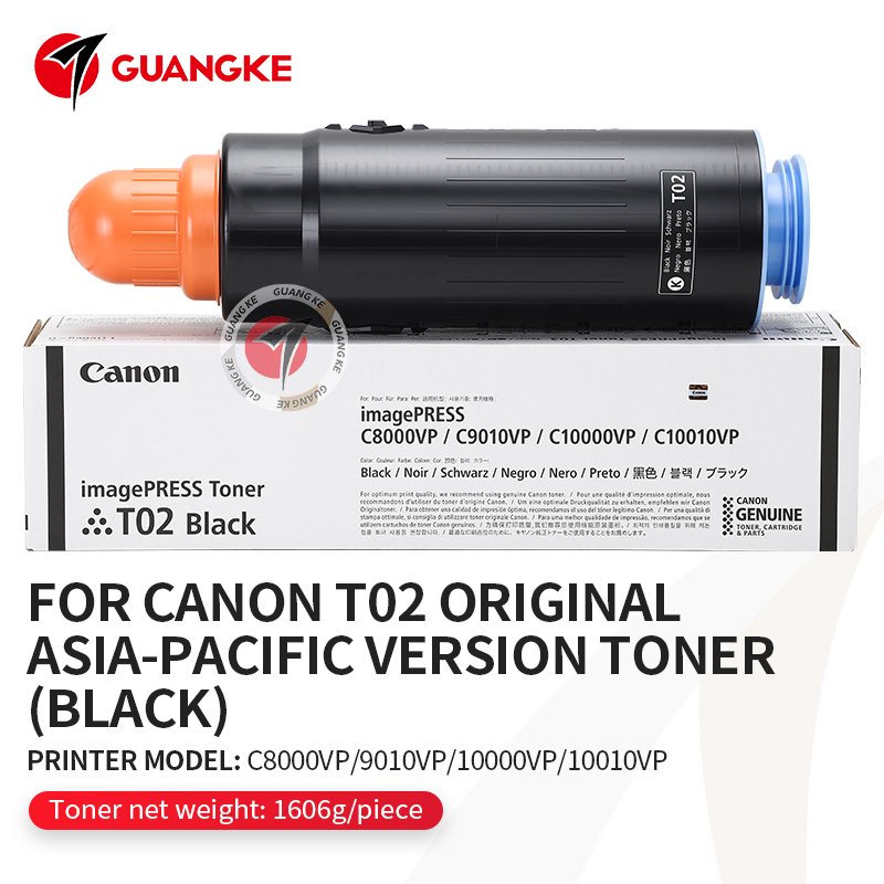 Original Asia Pacific Version Toner For Canon C8000VP 9010VP 10000VP 10010VP T02 Toner Cartridge