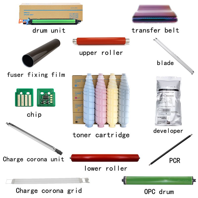 Factory wholesale Compatible Xerox Ricoh Kyocera Konica Minolta Sharp Toshiba Canon Sansumg copier laser toner cartridge