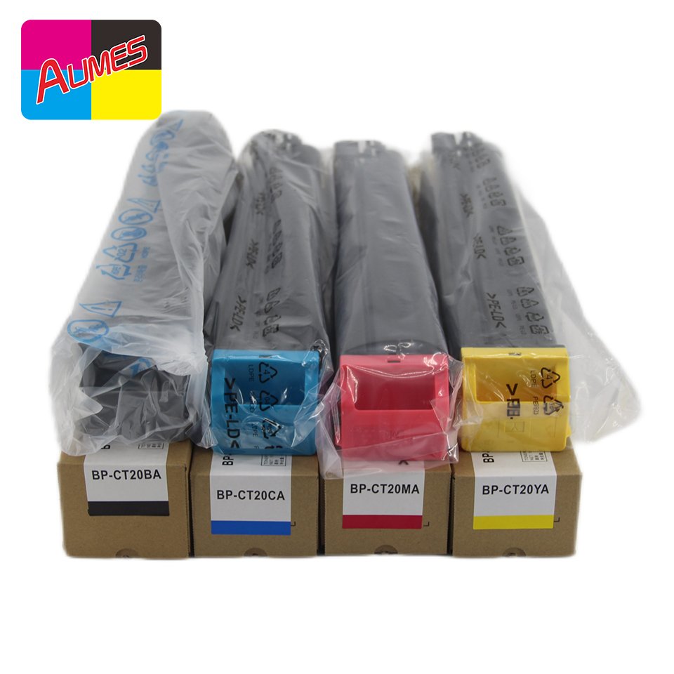 Wholesale BP-CT20 BP-AT20 BP-FT20 Color Toner Cartridge For Sharp BP-C2521R C2021R C2021X Copier Chemical Toner