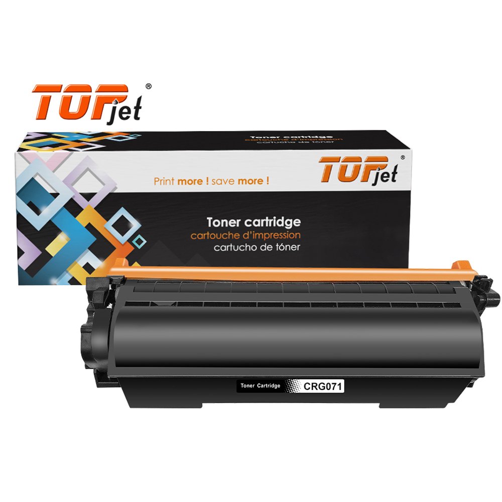 Topjet CRG071 CRG 071 Premium Black Toner Cartridge Compatible for Canon imageCLASS LBP122dw 120 Series MF270 Series Printer