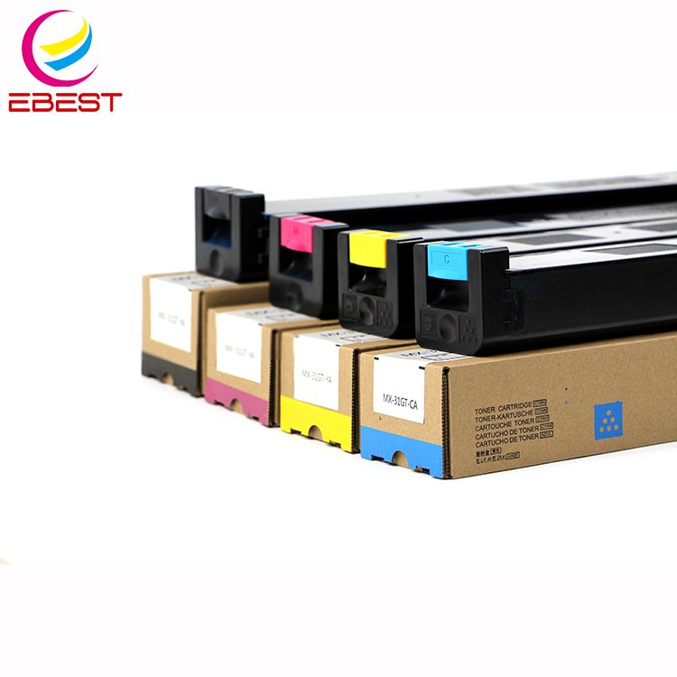 EBEST High Quality Compatible For Sharp MX31 MX-31GT-CA Toner Use For MX2600N MX3100N MX4100 MX5000 Copier Toner Cartridge