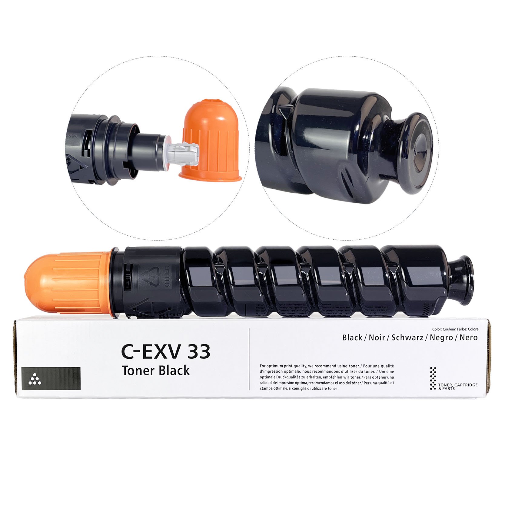Better Price Compatible Toner Cartridge Manufacturer cexv 33 npg51/Gpr-35 For ir2520i 2525 2525i 2530i 2535i 2545i Printing Inks
