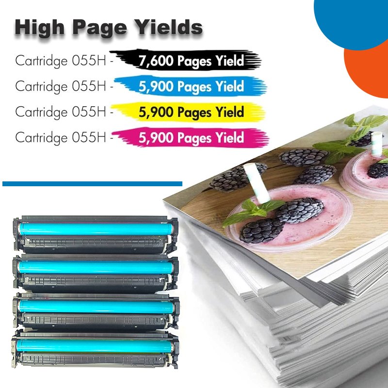 Compatible 055H Toner Cartridge Replacement for Canon 055H