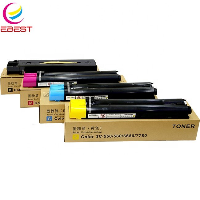 Factory compatible for xeroc DC550 560 570 550 toner cartridge 7785 6680 V80 IV low temperature toner