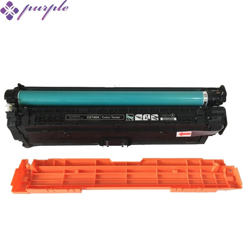 Purple Factory compatible 307a ce740a CE741A CE742A CE743A ce740 ce741 toner cartridge for Laserjet CP5225 CP5225n CP5225dn