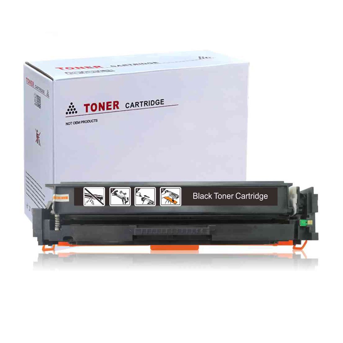 Ten-print Compatible Universal CF500A CF400A CRG045 CRG054 Color Toner Cartridge For HP & Canon