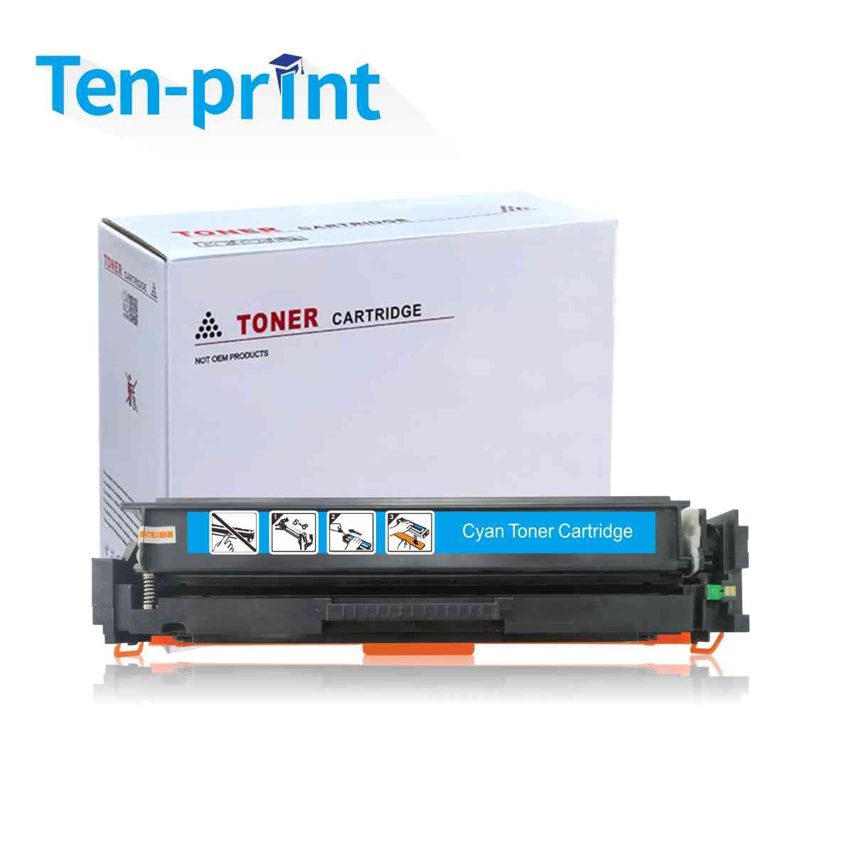 Ten-print Compatible Universal CF500A CF400A CRG045 CRG054 Color Toner Cartridge For HP & Canon