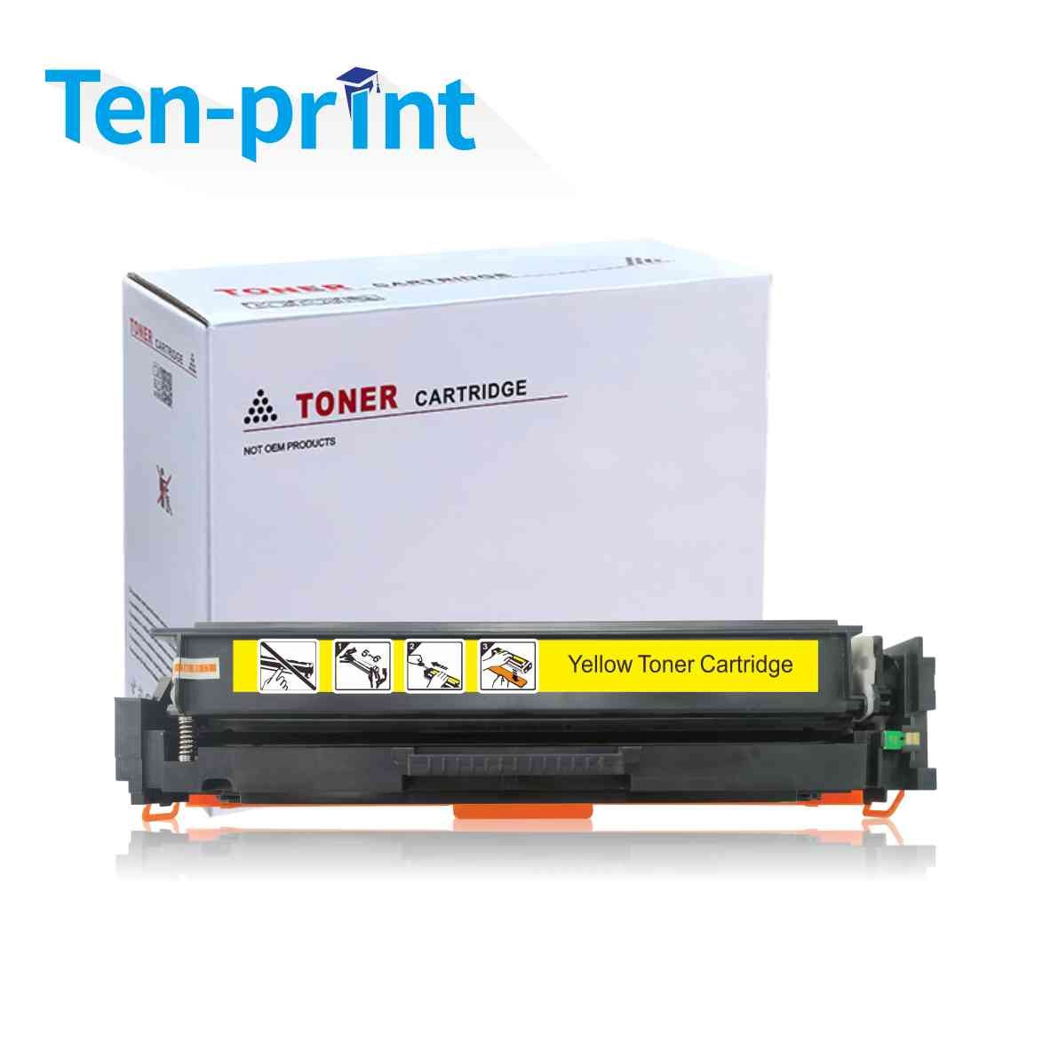Ten-print Compatible Universal CF500A CF400A CRG045 CRG054 Color Toner Cartridge For HP & Canon