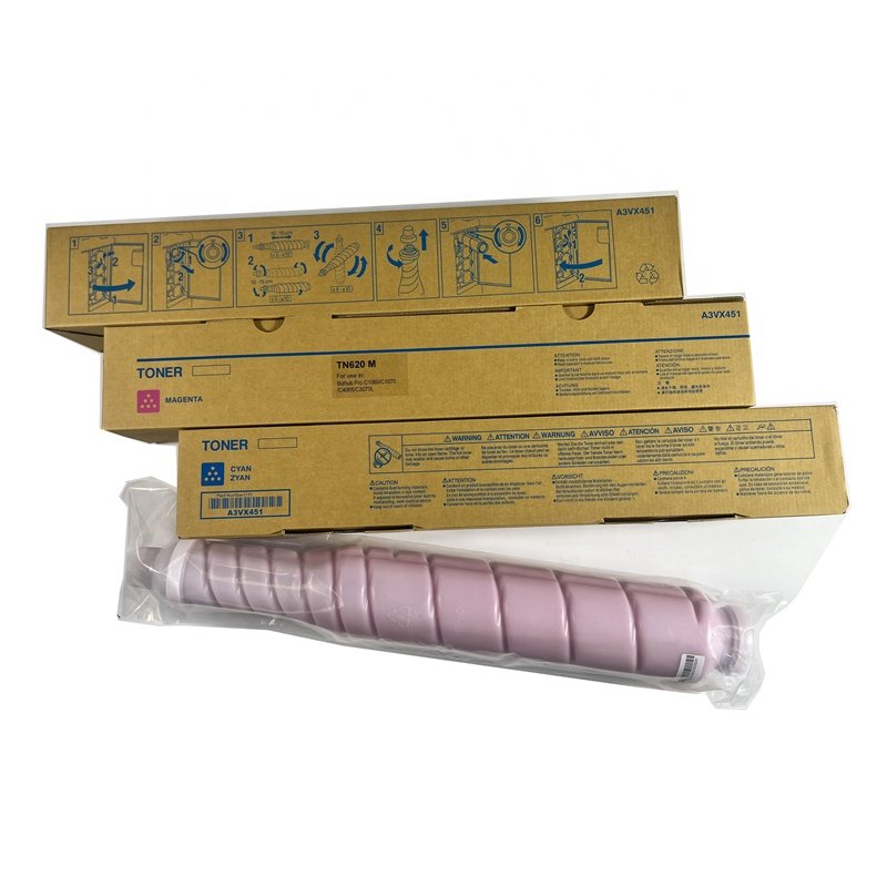 Compatible TN620 color toner cartridge for KONIKA MINOLTA Bizhub Pro C1060/C1070/C4065/C3070L